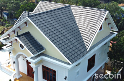 Ngói sóng tròn màu Se24